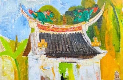 【走马寻美】戴士和·2026写生新作 | 在油画里写就东方意趣 - 图画吧TUHUABA