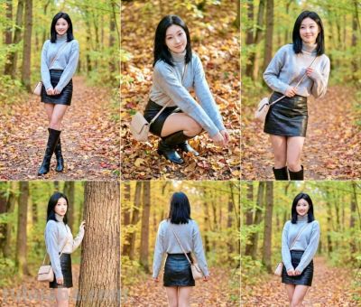 树林拍照，5个拍照小动作，学会了轻松出片，好看有氛围感 - 今日头条