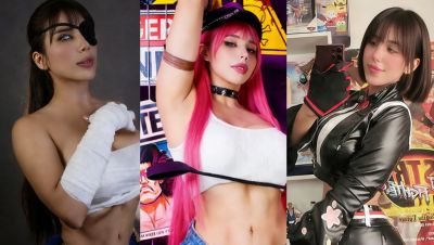 压迫感拉满的春丽cos，如此体格你能撑几分钟 - 图画吧TUHUABA