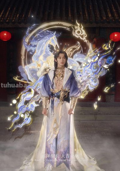 好帅！“抽象帅哥”敖瑞鹏 cos天马神君，超还原，就是胸肌有点假 - 今日头条