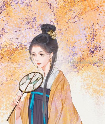 古风人物插画大赏：红衣侠客、执扇佳人，谁戳中了你的心？ - 图画吧TUHUABA