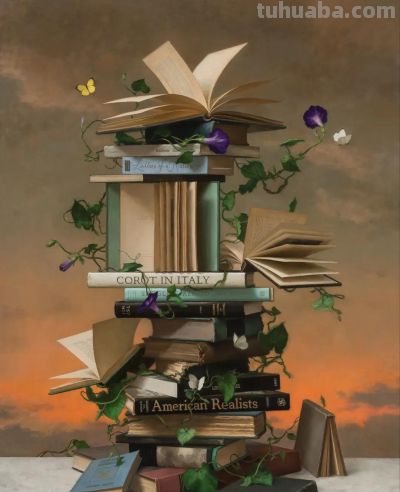 16位当代中外画家的静物与花卉作品 - 图画吧TUHUABA