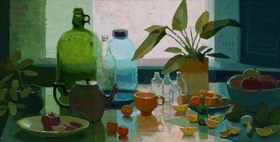 16位当代中外画家的静物与花卉作品 - 图画吧TUHUABA