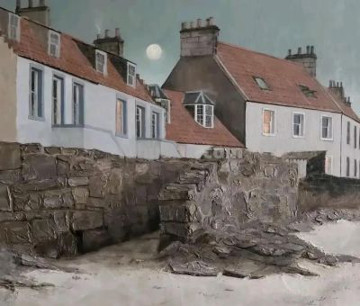 静谧之美｜当代画家戴尔·比斯兰油画作品欣赏 - 图画吧TUHUABA