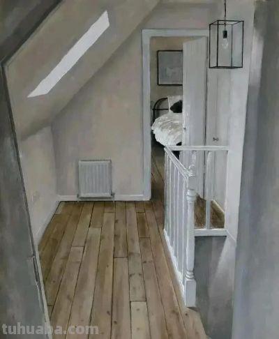 静谧之美｜当代画家戴尔·比斯兰油画作品欣赏 - 图画吧TUHUABA