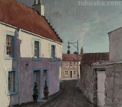 静谧之美｜当代画家戴尔·比斯兰油画作品欣赏 - 图画吧TUHUABA