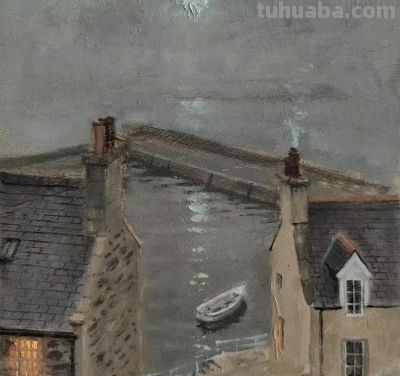 静谧之美｜当代画家戴尔·比斯兰油画作品欣赏 - 图画吧TUHUABA