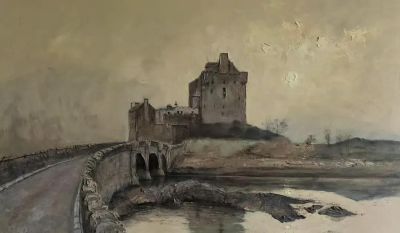 静谧之美｜当代画家戴尔·比斯兰油画作品欣赏 - 图画吧TUHUABA