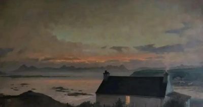 静谧之美｜当代画家戴尔·比斯兰油画作品欣赏 - 图画吧TUHUABA