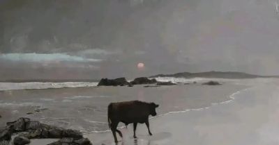 静谧之美｜当代画家戴尔·比斯兰油画作品欣赏 - 图画吧TUHUABA