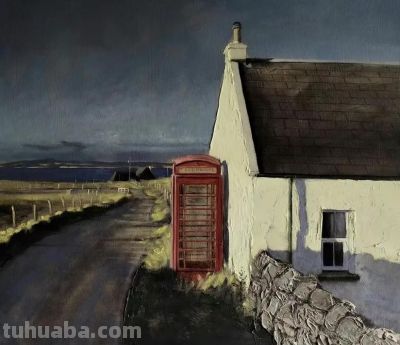 静谧之美｜当代画家戴尔·比斯兰油画作品欣赏 - 图画吧TUHUABA