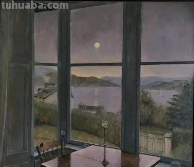 静谧之美｜当代画家戴尔·比斯兰油画作品欣赏 - 图画吧TUHUABA