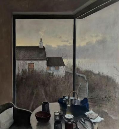 静谧之美｜当代画家戴尔·比斯兰油画作品欣赏 - 图画吧TUHUABA