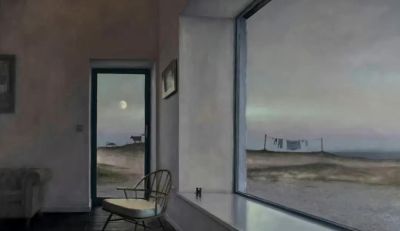 静谧之美｜当代画家戴尔·比斯兰油画作品欣赏 - 图画吧TUHUABA