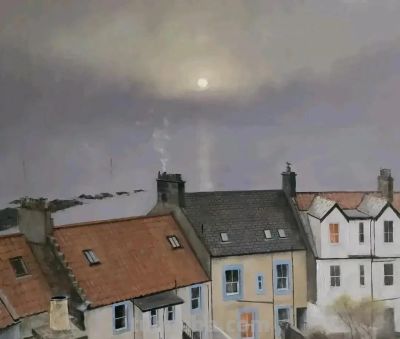 静谧之美｜当代画家戴尔·比斯兰油画作品欣赏 - 图画吧TUHUABA