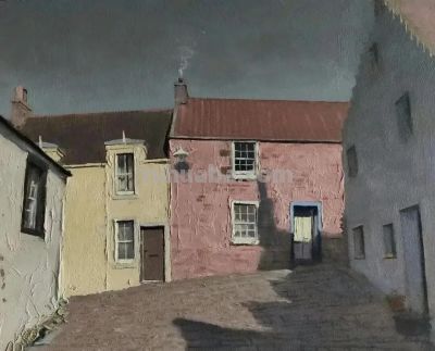 静谧之美｜当代画家戴尔·比斯兰油画作品欣赏 - 图画吧TUHUABA