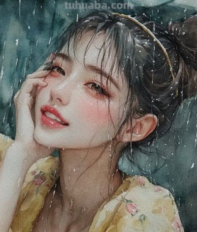 水彩美女颜 头像映芳华丨SpacewaIkerrand390875w分享 - 今日头条