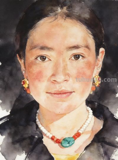 一张藏族肖像的水彩AI实验,让我看清了技术与艺术的边界 - 今日头条 一张藏族肖像的水彩AI实验,让我看清了技术与艺术的边界 - 图画吧TUHUABA