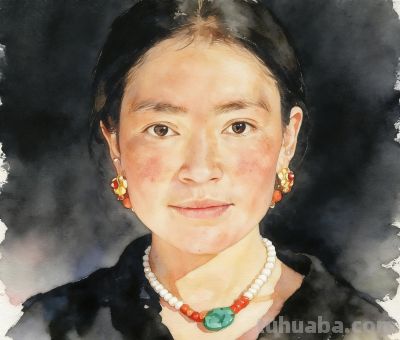 一张藏族肖像的水彩AI实验,让我看清了技术与艺术的边界 - 今日头条 一张藏族肖像的水彩AI实验,让我看清了技术与艺术的边界 - 图画吧TUHUABA