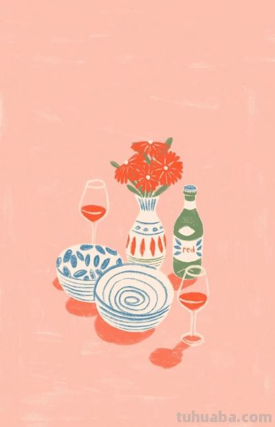 复古淡雅色调静物花卉｜澳大利亚插画师Lydia Ellen - 图画吧TUHUABA