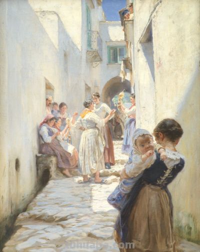 彼得·瑟弗林·科罗耶油画赏 ​​​ - 图画吧TUHUABA