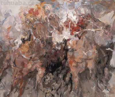 贝家骧的写意油画作品 - 图画吧TUHUABA