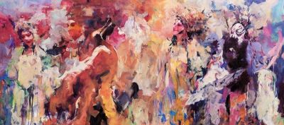 贝家骧的写意油画作品 - 图画吧TUHUABA