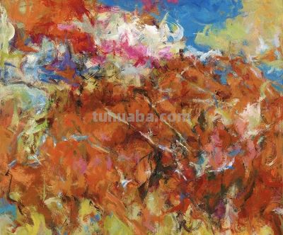 贝家骧的写意油画作品 - 图画吧TUHUABA