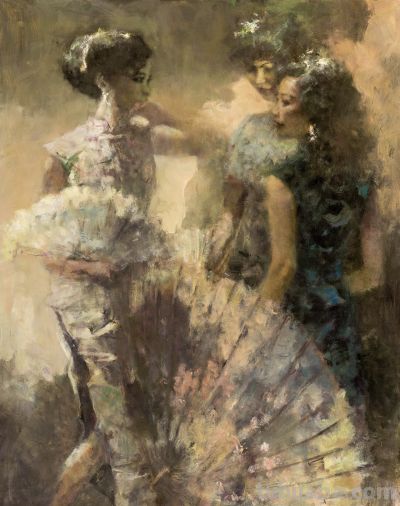 贝家骧的写意油画作品 - 图画吧TUHUABA