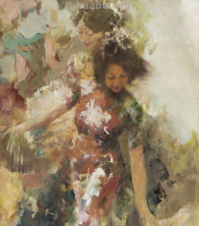 贝家骧的写意油画作品 - 图画吧TUHUABA