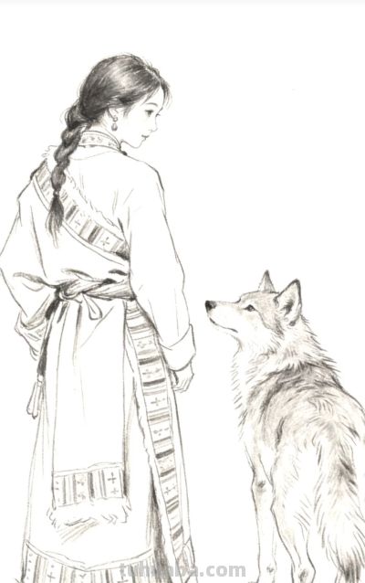 素描画：格林重返狼群 - 图画吧TUHUABA