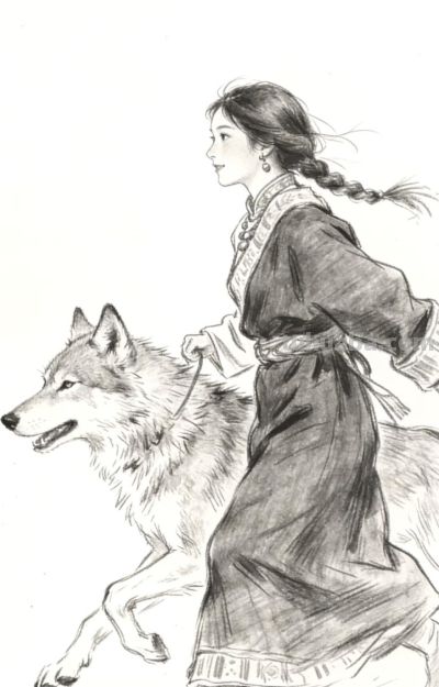 素描画：格林重返狼群 - 图画吧TUHUABA