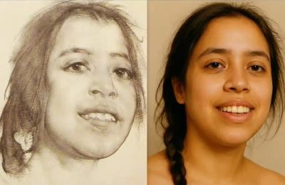 尼古拉·费欣素描作品 - 图画吧TUHUABA