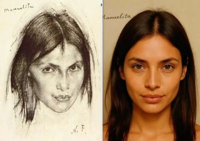 尼古拉·费欣素描作品 - 图画吧TUHUABA