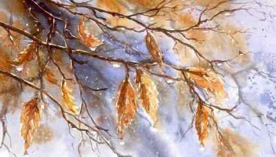 繁花 · 水彩 | Malgorzata Szczecinska ​​​ - 图画吧TUHUABA