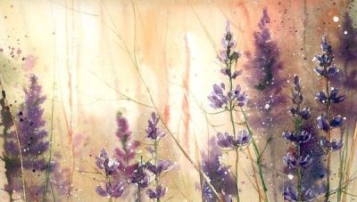 繁花 · 水彩 | Malgorzata Szczecinska ​​​ - 图画吧TUHUABA