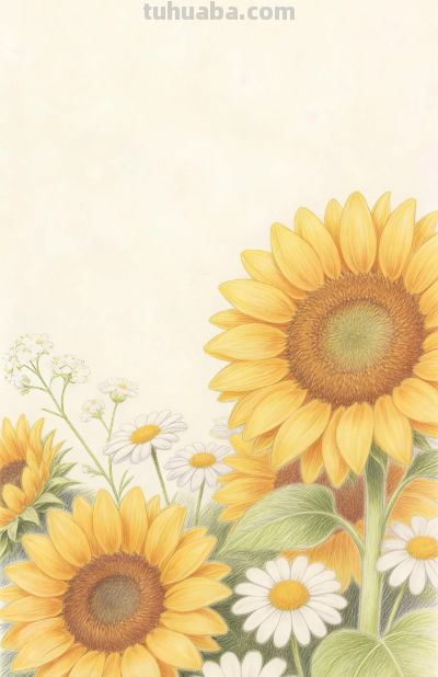 用彩铅描绘的秘密花园 - 图画吧TUHUABA