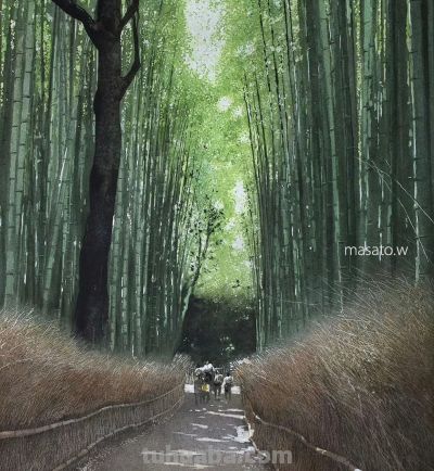 水彩画，渡部政人 - 图画吧TUHUABA