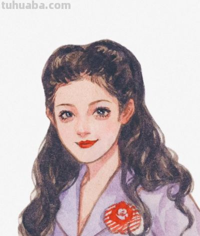 治愈系水彩人物集：温柔、华丽、梦幻… 画笔里的女孩会发光 - 图画吧TUHUABA