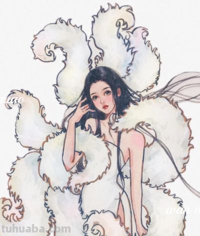 治愈系水彩人物集：温柔、华丽、梦幻… 画笔里的女孩会发光 - 图画吧TUHUABA