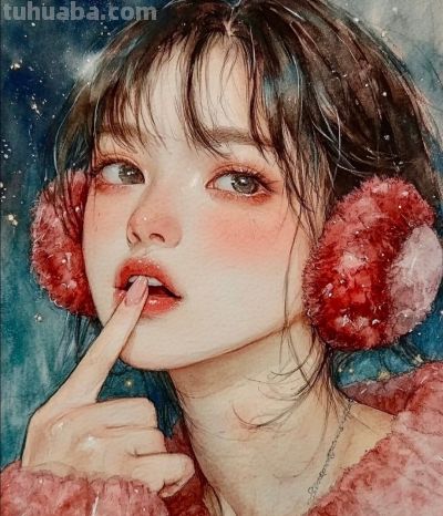 治愈系水彩人物丨SpacewaIkerrand390875w分享 - 图画吧TUHUABA