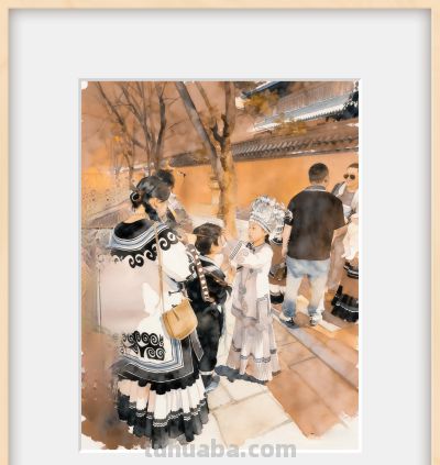 AI写意水彩画稿:可以从喜欢的油画中借鉴色彩,神奇的效果! - 今日头条 AI写意水彩画稿:可以从喜欢的油画中借鉴色彩,神奇的效果! - 图画吧TUHUABA