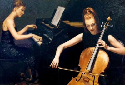 陈逸飞油画赏 - 图画吧TUHUABA