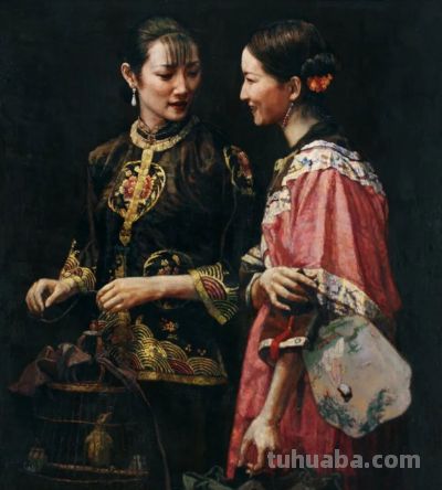 陈逸飞油画赏 - 图画吧TUHUABA