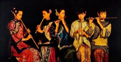 陈逸飞油画赏 - 图画吧TUHUABA