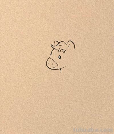 简笔画马上有福丨画画的Dp分享 - 今日头条 简笔画马上有福丨画画的Dp分享 - 图画吧TUHUABA