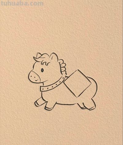 简笔画马上有福丨画画的Dp分享 - 今日头条 简笔画马上有福丨画画的Dp分享 - 图画吧TUHUABA