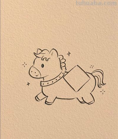 简笔画马上有福丨画画的Dp分享 - 今日头条 简笔画马上有福丨画画的Dp分享 - 图画吧TUHUABA