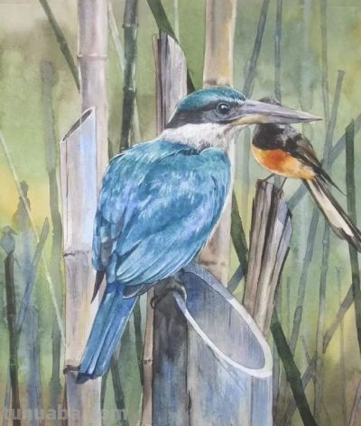 水彩画中的留白技法:多元表现与突破性启示 - 今日头条 水彩画中的留白技法:多元表现与突破性启示 - 图画吧TUHUABA