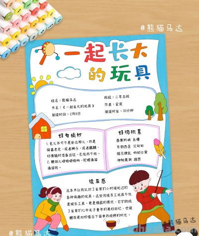 二年级下阅读记录卡手抄报合集 01 🍋 - 今日头条 二年级下阅读记录卡手抄报合集 01 🍋 - 图画吧TUHUABA